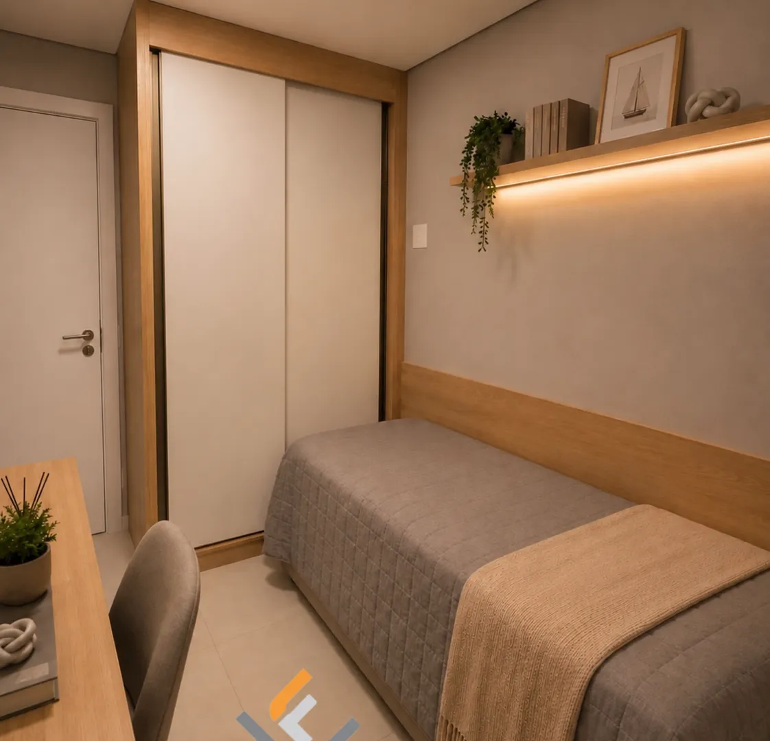 Quarto Solteiro — Ferrari Planejados
