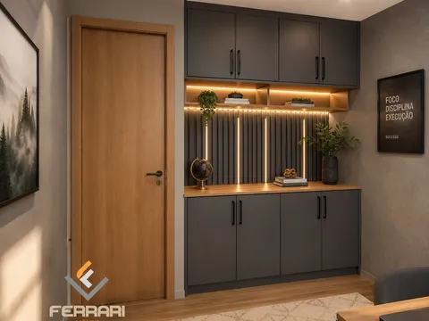 Home Office — Ferrari Planejados, foto 3